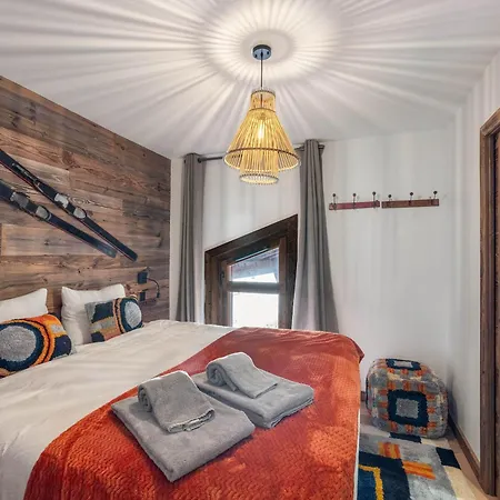 Apartment 4 Avec Sauna, Hammam Et Salle De Sport, A Proximite Du Mont D'arbois - Fr-1-569-186 Megeve