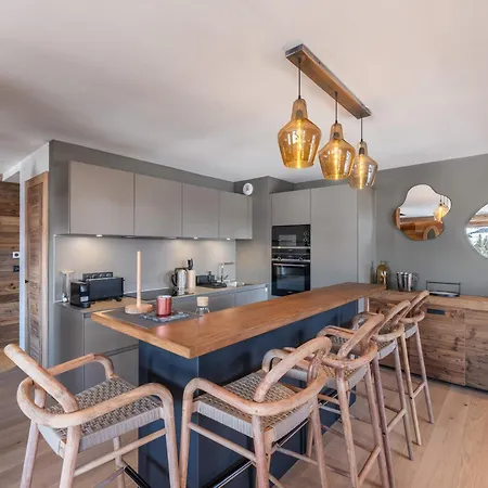 4 Avec Sauna, Hammam Et Salle De Sport, A Proximite Du Mont D'arbois - Fr-1-569-186 Apartment *