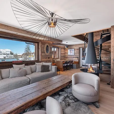 4 Avec Sauna, Hammam Et Salle De Sport, A Proximite Du Mont D'arbois - Fr-1-569-186 Megeve