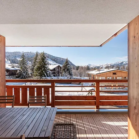 Apartment 4 Avec Sauna, Hammam Et Salle De Sport, A Proximite Du Mont D'arbois - Fr-1-569-186